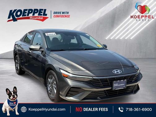Gray 2024 Hyundai ELANTRA SEL