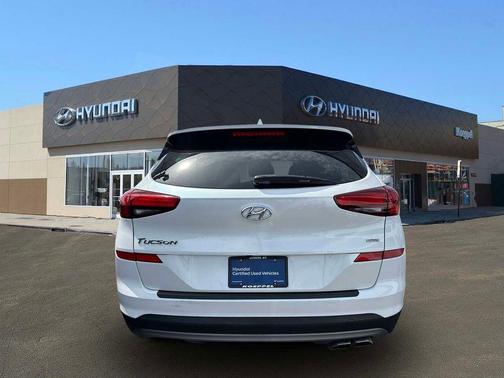 White Cream 2021 Hyundai TUCSON SEL