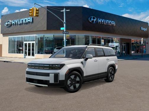 White 2026 Hyundai SANTA FE HEV SEL