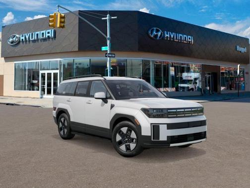 White 2026 Hyundai SANTA FE HEV SEL