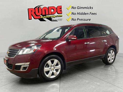 Red 2016 Chevrolet Traverse 1LT