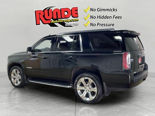 Black 2017 GMC Yukon SLE