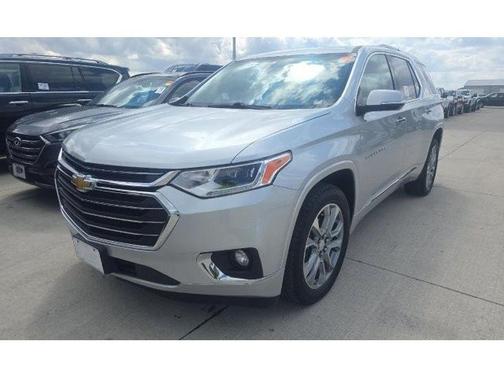 Silver 2018 Chevrolet Traverse Premier