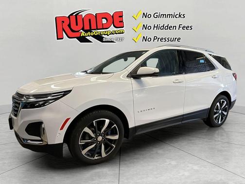 White 2022 Chevrolet Equinox Premier