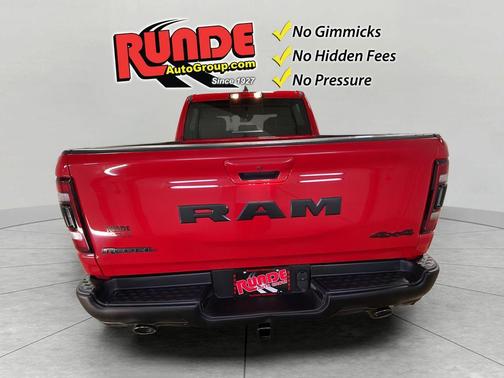 Red 2022 RAM 1500 Rebel