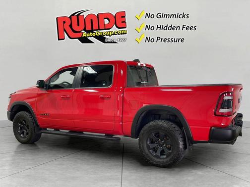Red 2022 RAM 1500 Rebel