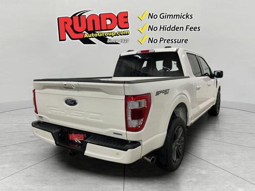 White 2023 Ford F-150 Lariat