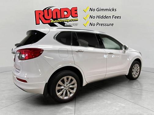 White 2017 Buick Envision Essence