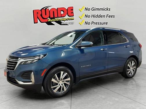 Blue 2024 Chevrolet Equinox Premier