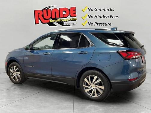 Blue 2024 Chevrolet Equinox Premier