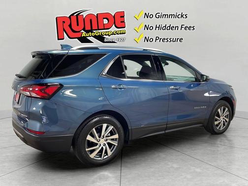 Blue 2024 Chevrolet Equinox Premier
