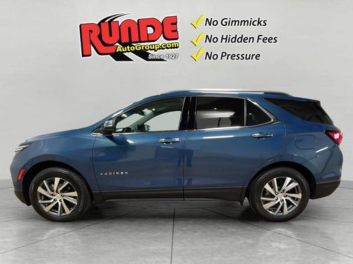 Blue 2024 Chevrolet Equinox Premier