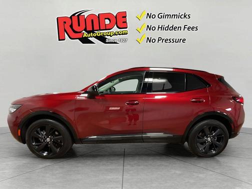 Red 2023 Buick Envision Essence