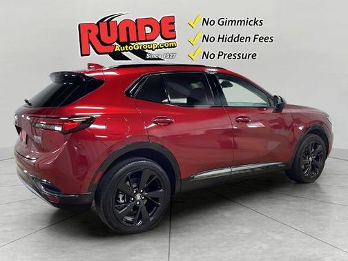 Red 2023 Buick Envision Essence