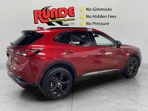 Red 2023 Buick Envision Essence