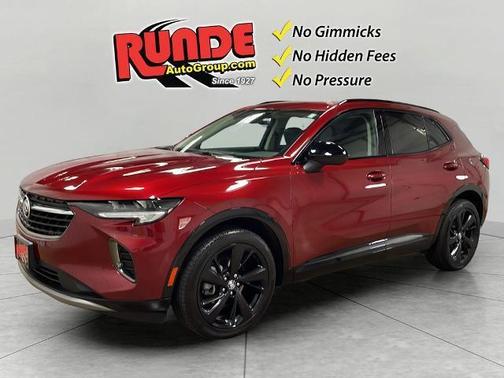 Red 2023 Buick Envision Essence