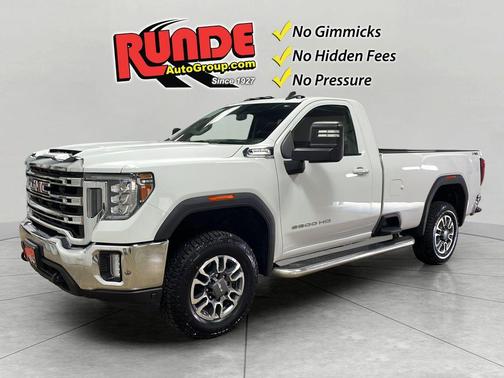 White 2022 GMC Sierra 3500 SLE