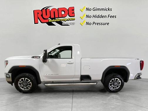 White 2022 GMC Sierra 3500 SLE