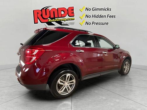 Red 2016 Chevrolet Equinox LTZ