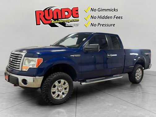 Blue 2012 Ford F-150