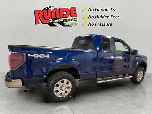 Blue 2012 Ford F-150