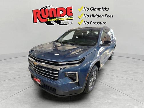 Lakeshore Blue 2026 Chevrolet Traverse LT
