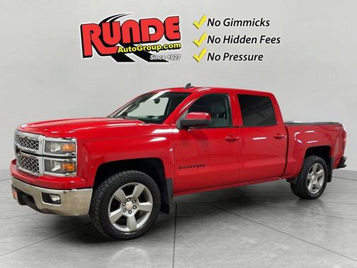 Red 2015 Chevrolet Silverado 1500 1LT