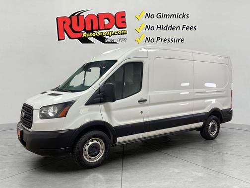 White 2019 Ford Transit-250 148 WB Medium Roof Cargo