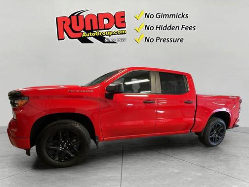 Red 2023 Chevrolet Silverado 1500 Custom