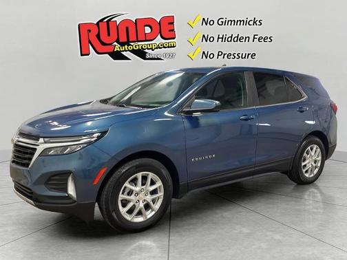 Blue 2024 Chevrolet Equinox LT