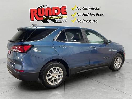 Blue 2024 Chevrolet Equinox LT