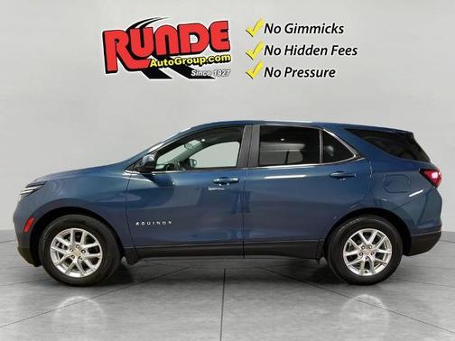 Blue 2024 Chevrolet Equinox LT