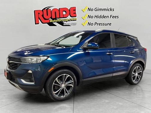 Blue 2021 Buick Encore GX Select