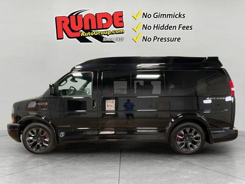 Black 2025 GMC Savana 2500 Work Van