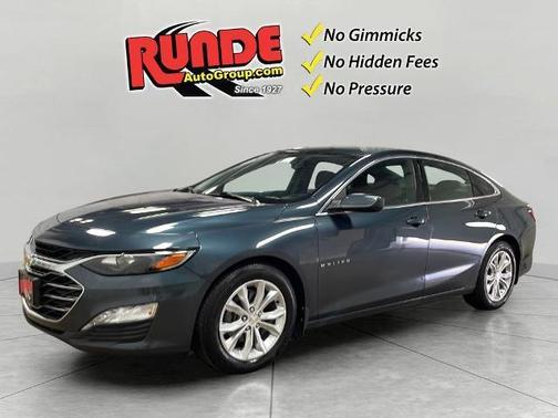 Gray 2020 Chevrolet Malibu LT