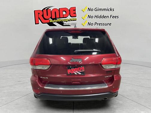 Red 2015 Jeep Grand Cherokee Limited
