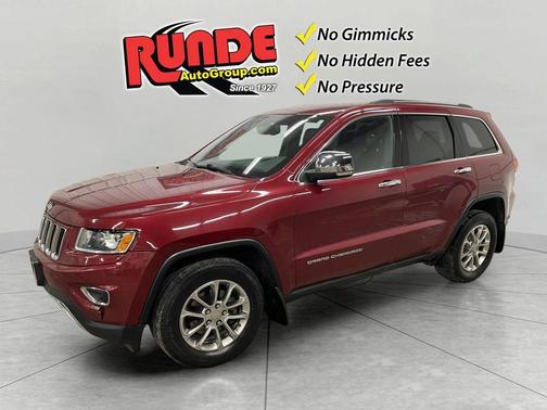 Red 2015 Jeep Grand Cherokee Limited