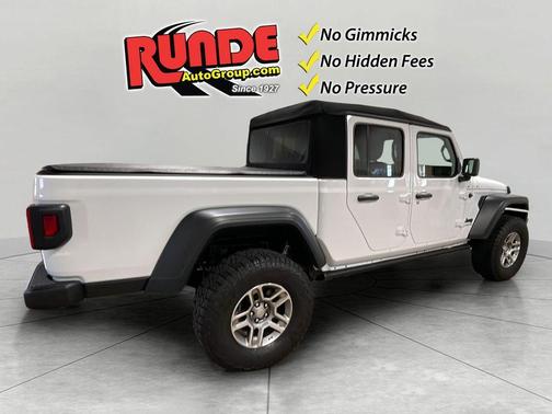 White 2020 Jeep Gladiator Sport