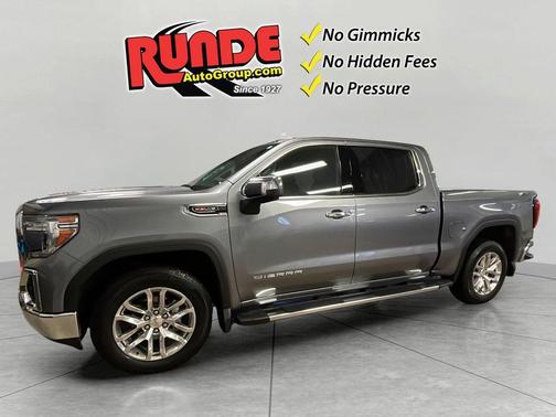 Gray 2021 GMC Sierra 1500 SLT