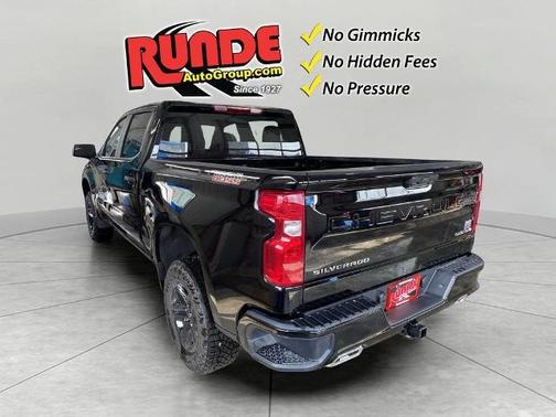 Black 2026 Chevrolet Silverado 1500 Custom Trail Boss
