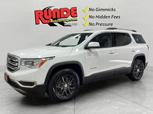 White 2018 GMC Acadia SLT-1