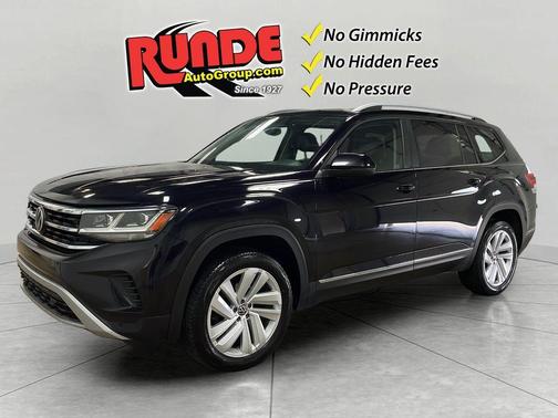 Deep Black Pearl Effect 2021 Volkswagen Atlas 2.0T SEL