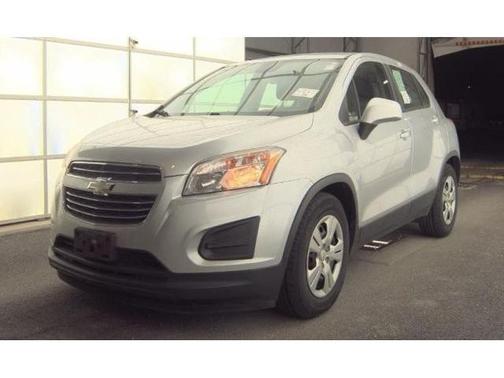 Silver 2015 Chevrolet Trax