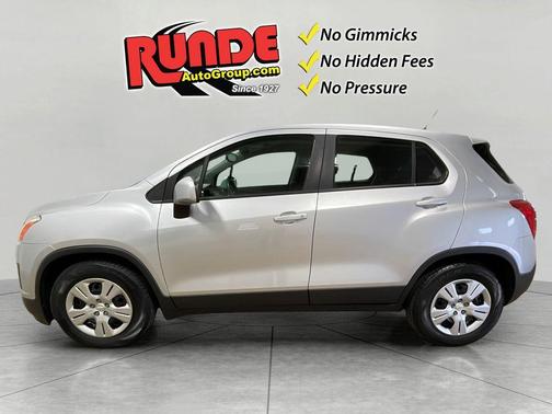 Silver 2015 Chevrolet Trax