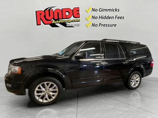 Black 2017 Ford Expedition EL Limited