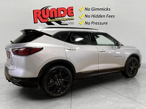 Silver 2021 Chevrolet Blazer RS