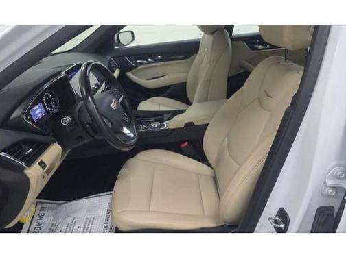 White 2022 Cadillac CT5 Premium Luxury AWD