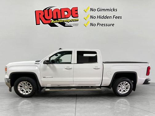 White 2015 GMC Sierra 1500 SLE