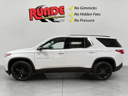 White 2019 Chevrolet Traverse LT Cloth