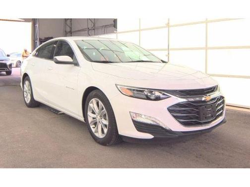 White 2021 Chevrolet Malibu LT